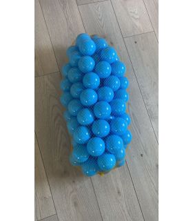 BALLE BLEUE DIAMETRE 7 CM - LOT DE 300PCS