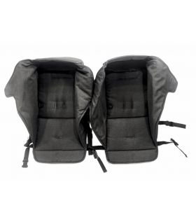 Housses de siège arrière Star -Full Black