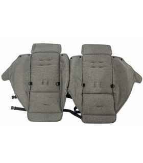 Housses de siège arrière Star -Full Grey