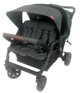 Poussette 4 places Lidoo City H4E Full Black