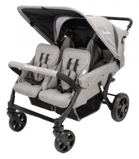 Poussette 4 places Lidoo Star Full Grey