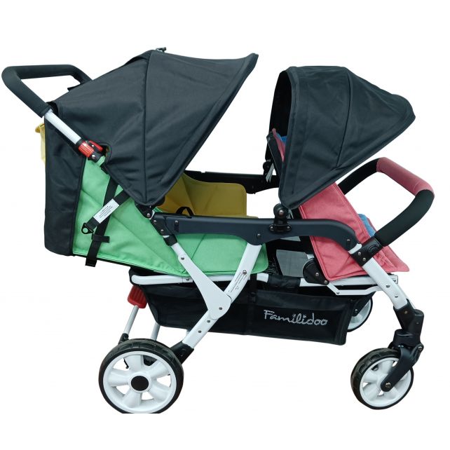 Poussette 4 places Lidoo City H4E