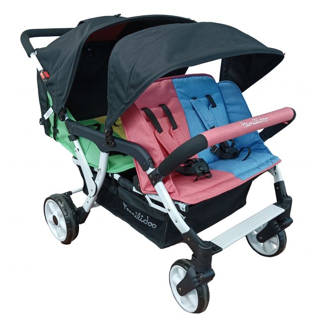 Poussette 4 places Lidoo City H4E
