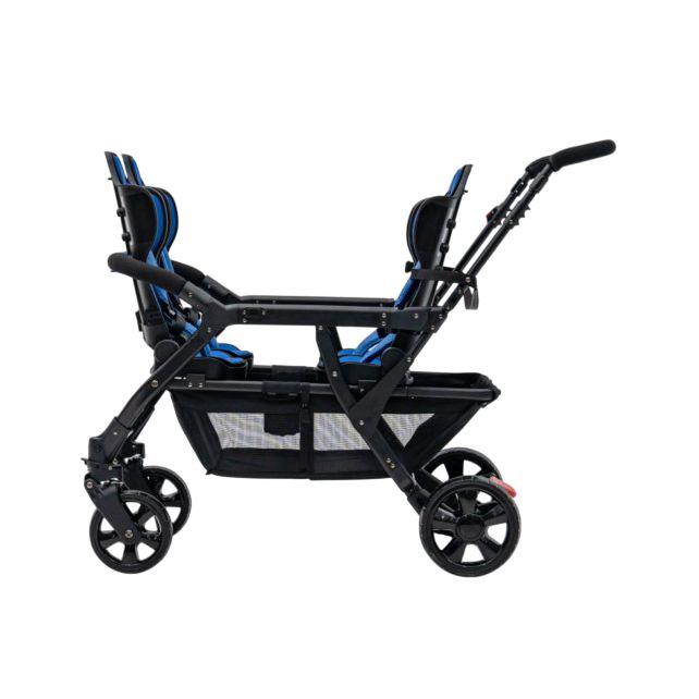 Poussette 4 places Assises Réversibles DSP4 Blue
