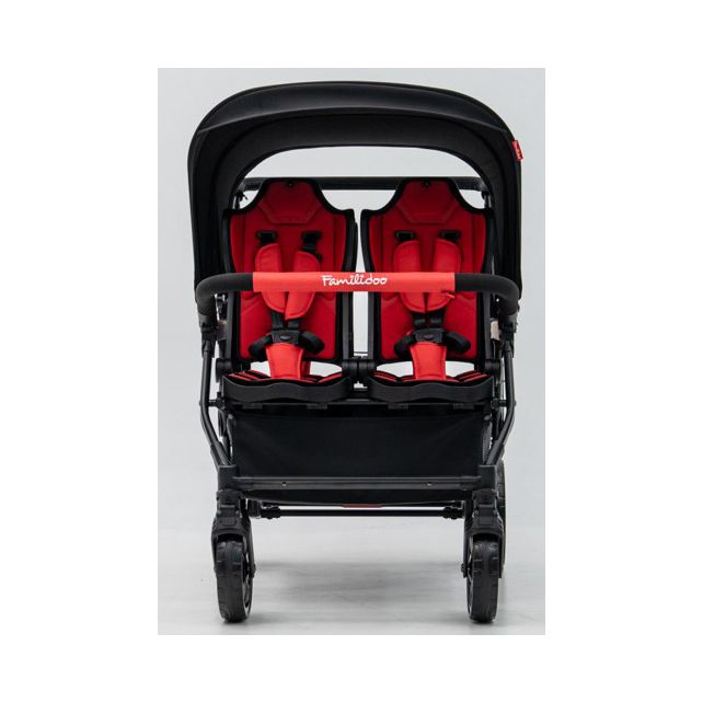 Poussette 6 places Assises Réversibles DSP6 Red