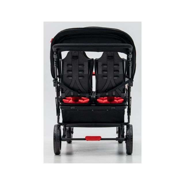 Poussette 6 places Assises Réversibles DSP6 Red