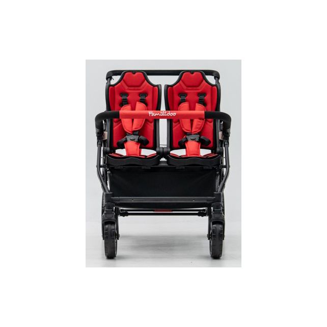 Poussette 6 places Assises Réversibles DSP6 Red