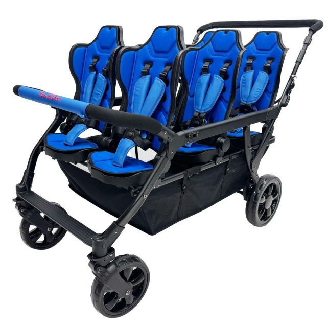 Poussette 6 places Assises Réversibles DSP6 Red