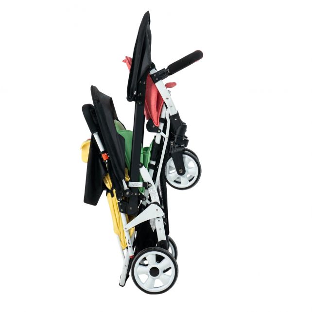 Poussette 3 places Lidoo H3E + Ergondrive