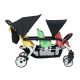 Poussette 3 places Lidoo H3E + Ergondrive