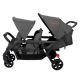 Poussette 3 places Lidoo H3E + Ergondrive Full Black