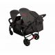 Poussette 3 places Lidoo H3E + Ergondrive Full Black
