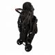Poussette 3 places Lidoo H3E + Ergondrive Full Black