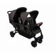 Poussette 3 places Lidoo H3E + Ergondrive Full Black