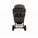 Poussette 3 places Lidoo H3E + Ergondrive Full Black