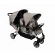 Poussette 3 places Lidoo H3E + Ergondrive Full Grey
