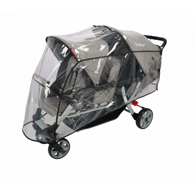 Poussette 3 places Lidoo H3E + Ergondrive Full Grey