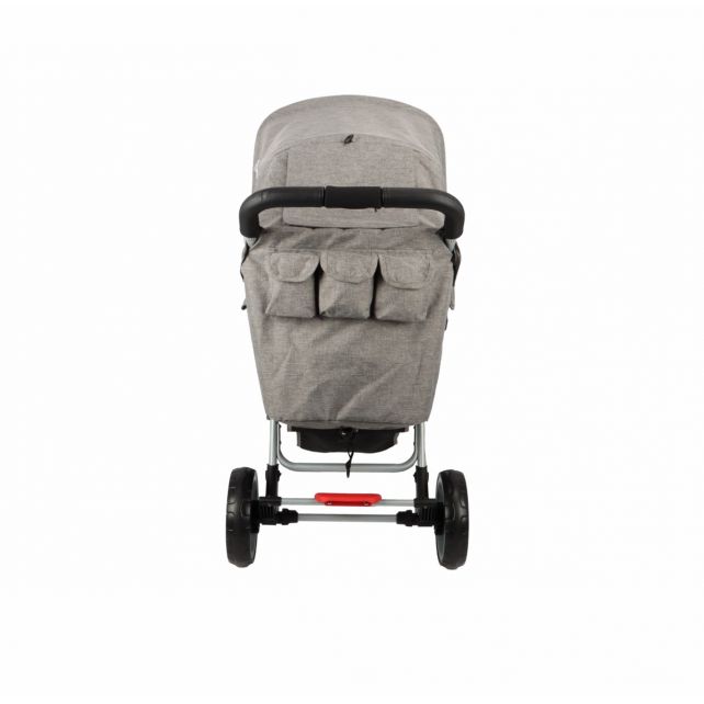 Poussette 3 places Lidoo H3E + Ergondrive Full Grey
