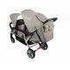 Poussette 3 places Lidoo H3E + Ergondrive Full Grey