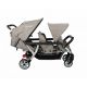 Poussette 3 places Lidoo H3E + Ergondrive Full Grey