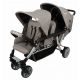 Poussette 3 places Lidoo H3E + Ergondrive Full Grey