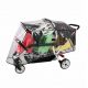 Poussette 3 places Lidoo H3E + Ergondrive