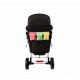 Poussette 3 places Lidoo H3E + Ergondrive