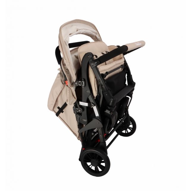 Poussette 4 places Lidoo Lite Beige Sand