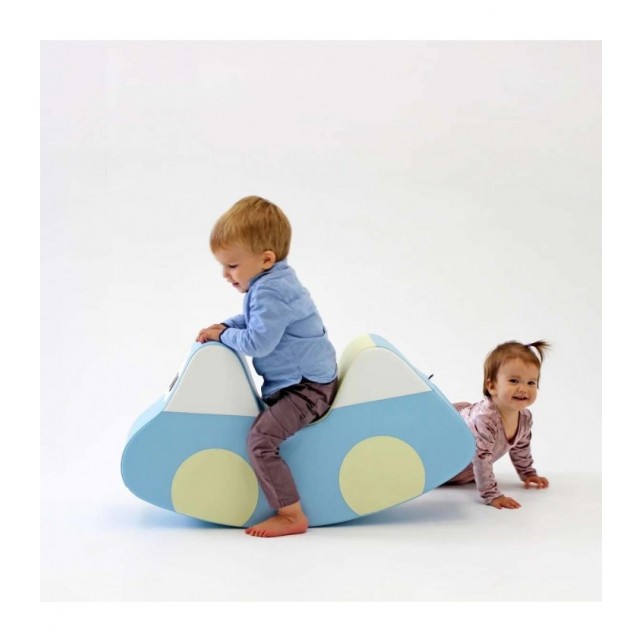 VOITURE A BASCULE IGLU EN MOUSSE