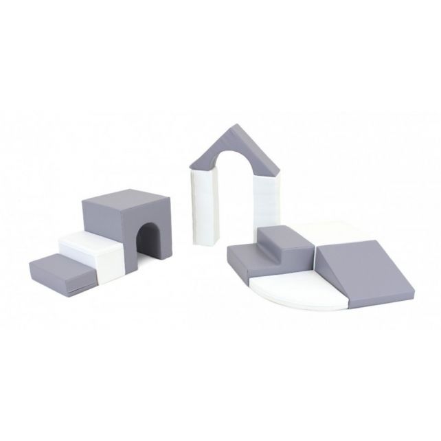 SET DE MOTRICITÉ CRÉATIF IGLU - GRIS/BLANC