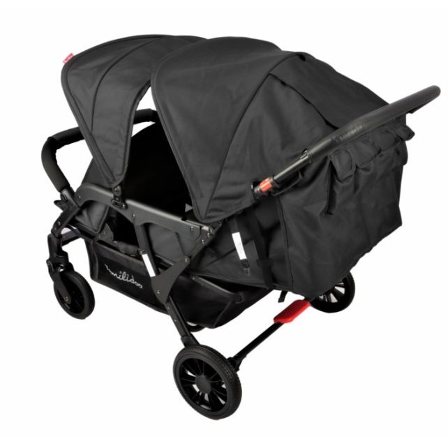 Poussette 4 places Lidoo Lite Cosmic Black