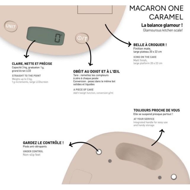PETIT TERRAILLON - MACARON ONE CARAMEL