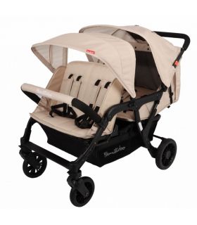 Poussette 4 places Lidoo Lite Beige Sand