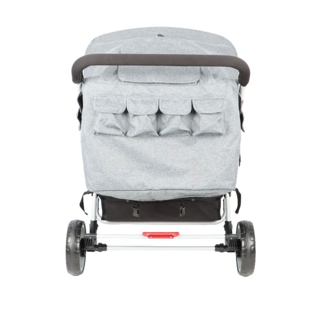 Poussette 4 places Lidoo City H4E Full Grey