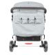 Poussette 4 places Lidoo City H4E Full Grey