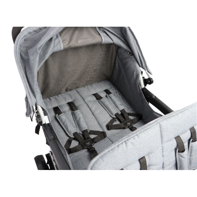 Poussette 4 places Lidoo City H4E Full Grey