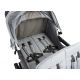 Poussette 4 places Lidoo City H4E Full Grey