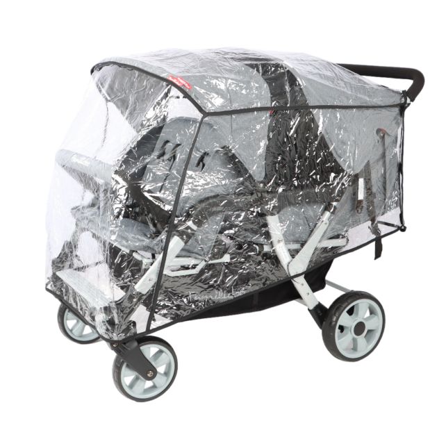 Poussette 4 places Lidoo City H4E Full Grey