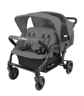 Poussette 4 places Lidoo Lite Dark Grey