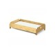 Petit lit bas en bois empilable couchage 120 x 60 cm