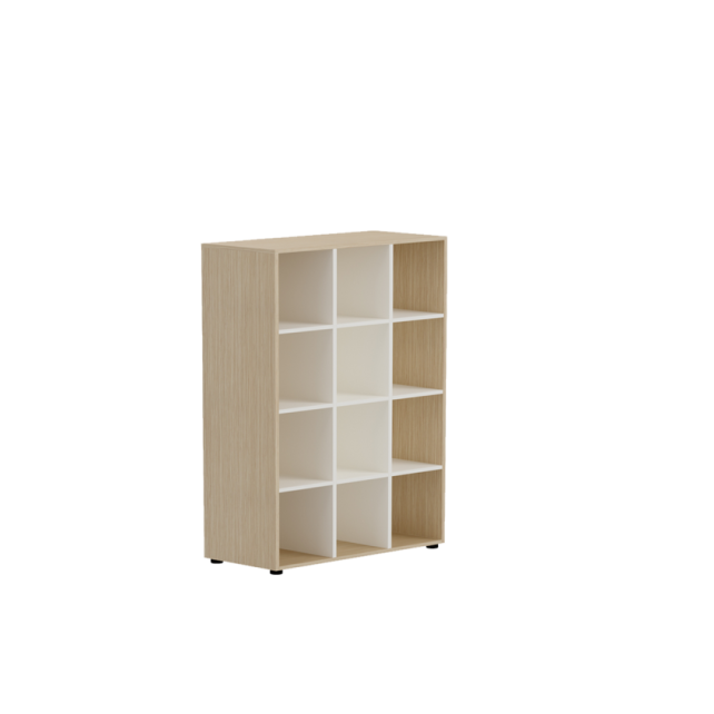 Meuble kiddy 80s - 12 casiers ouverts