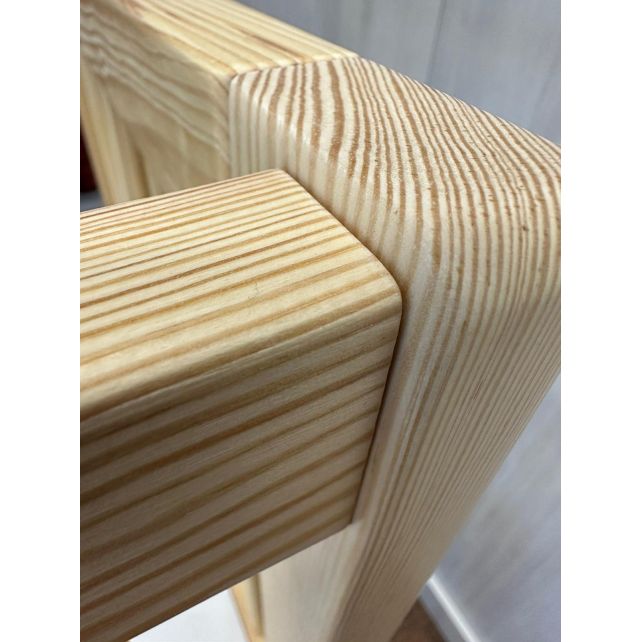 Lit crèche surélevé - 120 x 60 cm