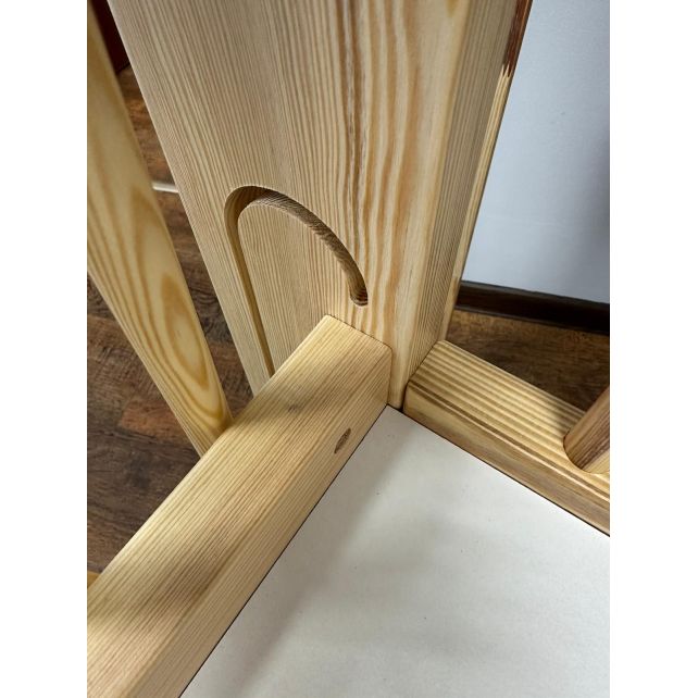 Lit crèche surélevé - 120 x 60 cm