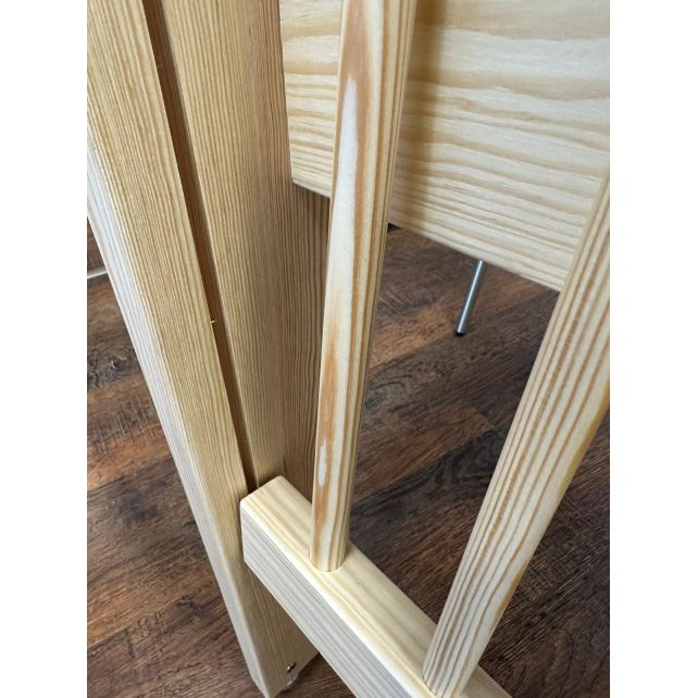 Lit crèche surélevé - 120 x 60 cm