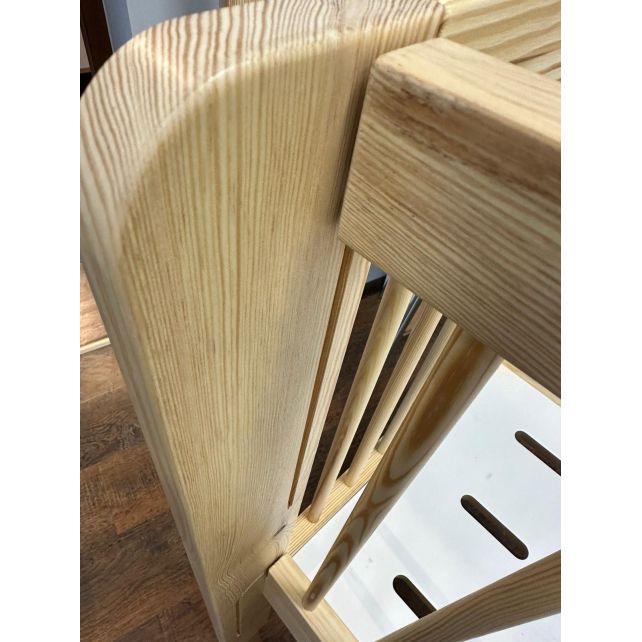 Lit crèche surélevé - 120 x 60 cm