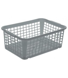 MINI CORBEILLE EMPILABLE 30 X 20 X H11 cm - Transparente