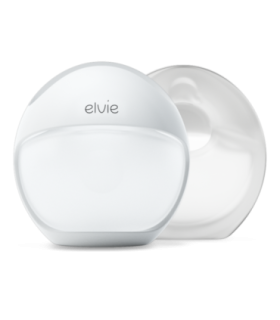 Tire-lait manuel en silicone Elvie Curve