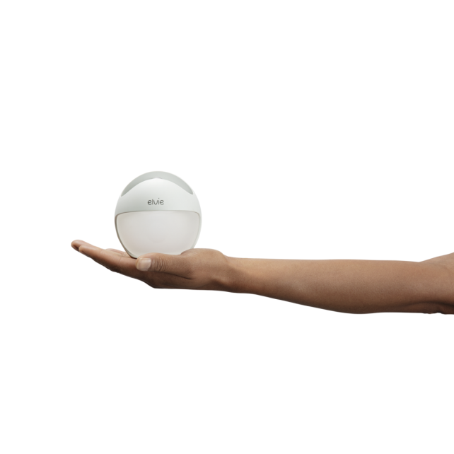 Tire-lait manuel en silicone Elvie Curve
