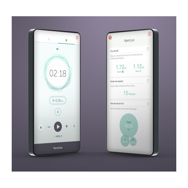 Tire-lait électrique portable Elvie Pump - Double