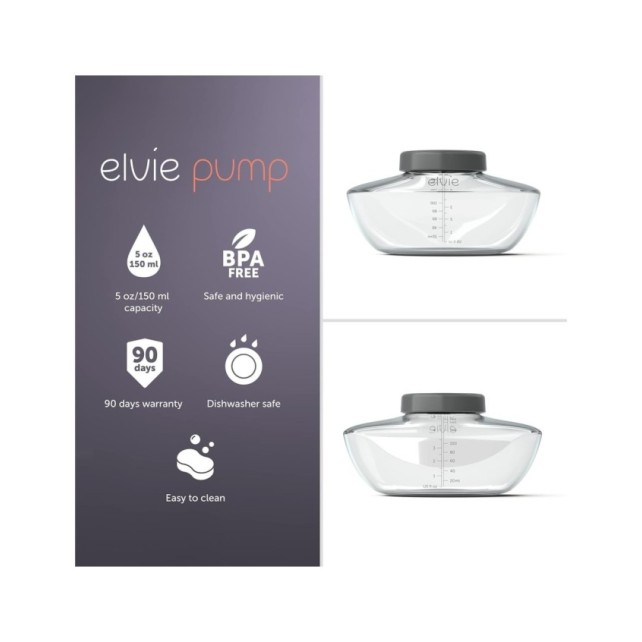 Set de 3 bouteilles pour Elvie Pump